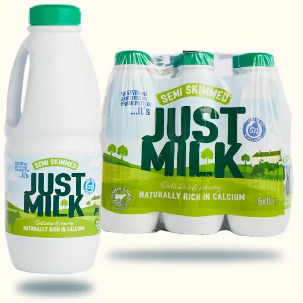 Milk - NEW Semi-Skimmed JUST MILK