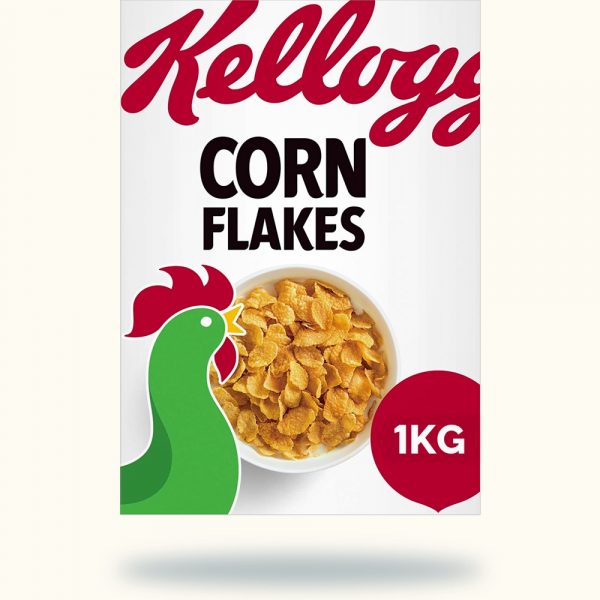Cereals - Kellogs Corn Flakes 1KG