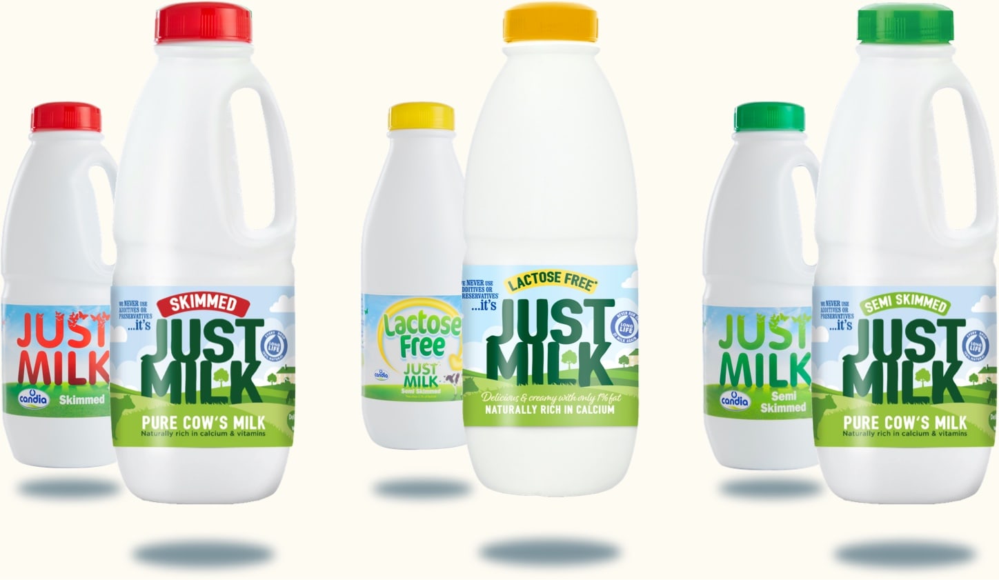 Milk - New JUST MILK packaging